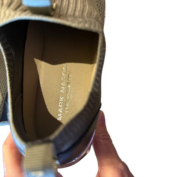 Mark Nason Women’s 7.5 Olive Green Slip-On Sneakers - Picture 7 of 8